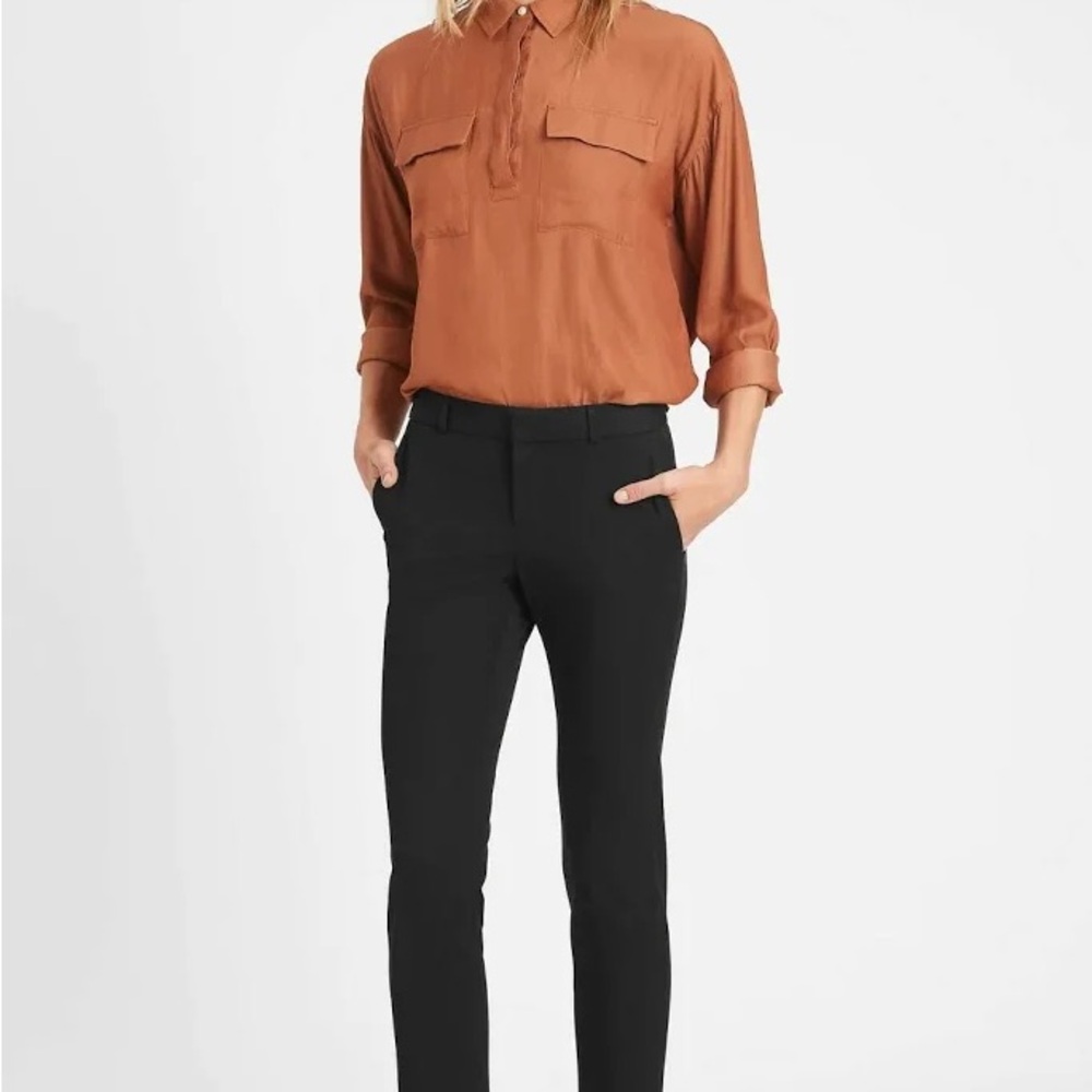 NWT Banana Republic Avery Pant - Mid-rise Straight-Leg
